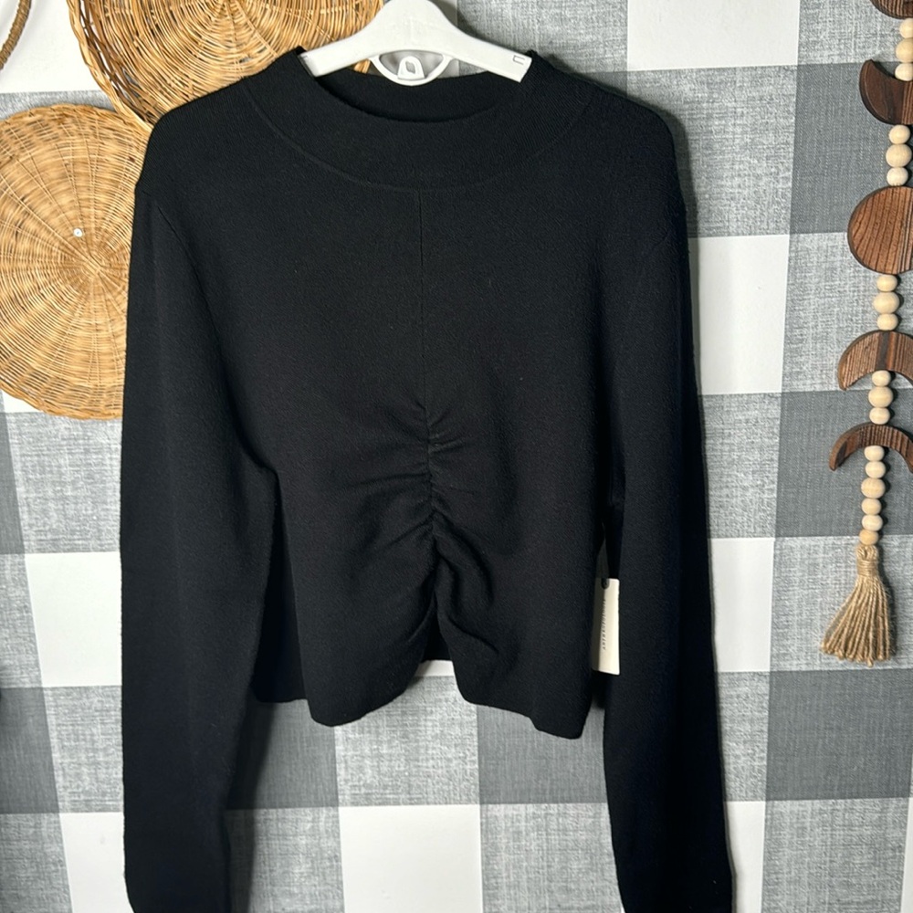 Anthropologie Black Woman Sweater